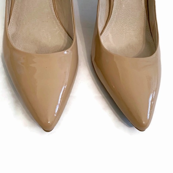 Michael Kors Women’s 10M Nude Patent Leather MK-Flex Mid-Pump Heel 40S1MFMP2A - Picture 11 of 11